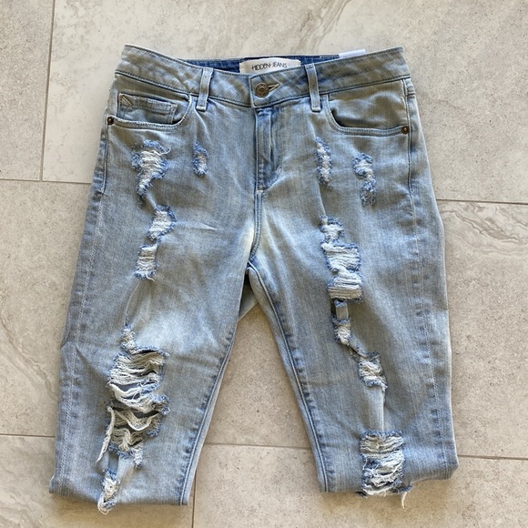 Distressed skinny Hidden Jeans - Picture 11 of 16